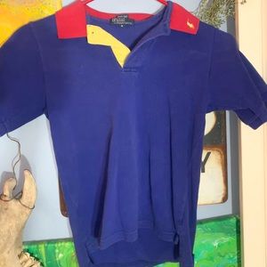 color block Ralph Lauren crop fits like Xs